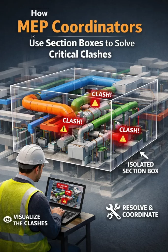 How MEP Coordinators Use Section Boxes to Solve Critical Clashes