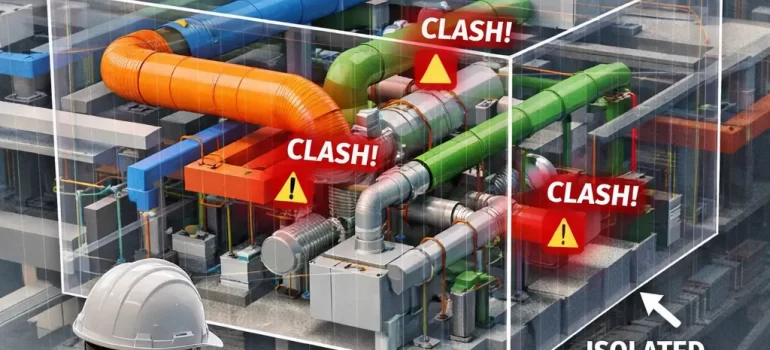 How MEP Coordinators Use Section Boxes to Solve Critical Clashes