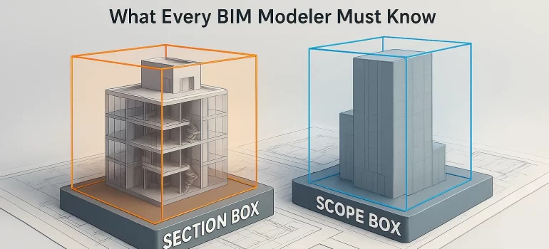 Section Box vs Scope Box: What Every BIM Modeler Must Know