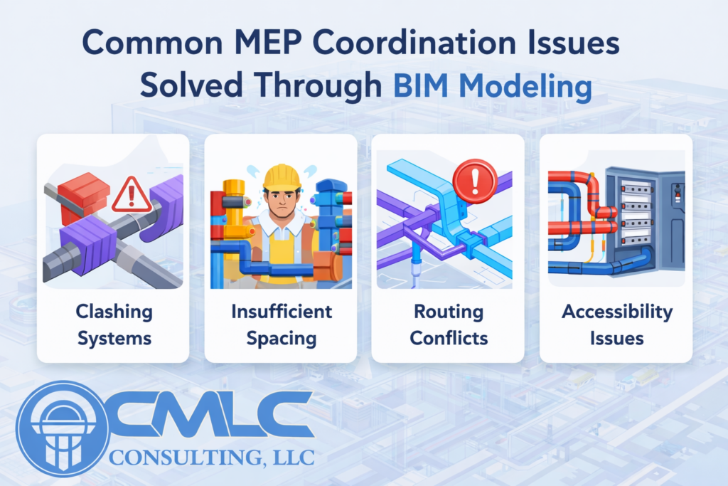 Common MEP Coordination Issues Solved Through BIM Modeling