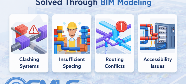 Common MEP Coordination Issues Solved Through BIM Modeling