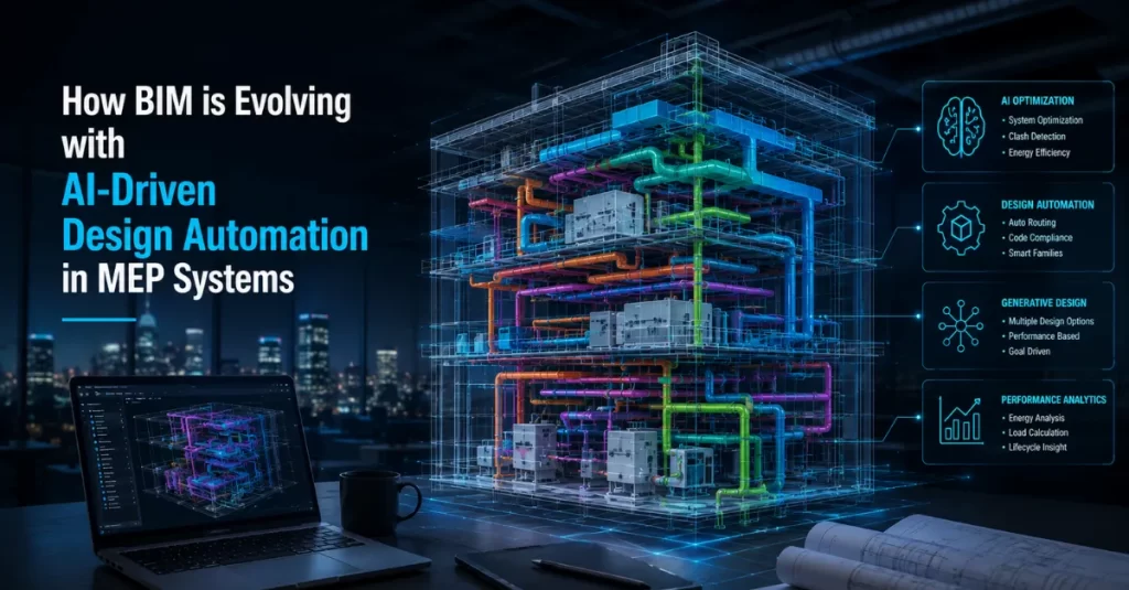 How BIM Is Evolving with AI‑Driven Design Automation in MEP Systems